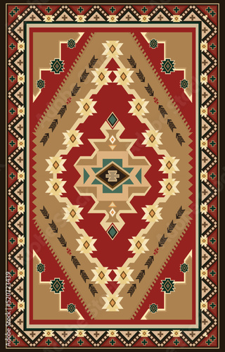 part of the old Persian red carpet texture Abstract ornaments, carpets,