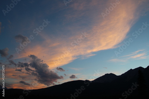 Sunset In The Sky, Jasper National Park, Alberta