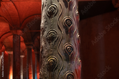 Photography Renovated Basilica Cistern, Sultanahmet District Fatih, Istanbul Turkey