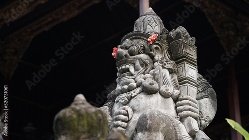 Fotografie Balinese Hinduism バリヒンドゥ教･ウブド王宮石像