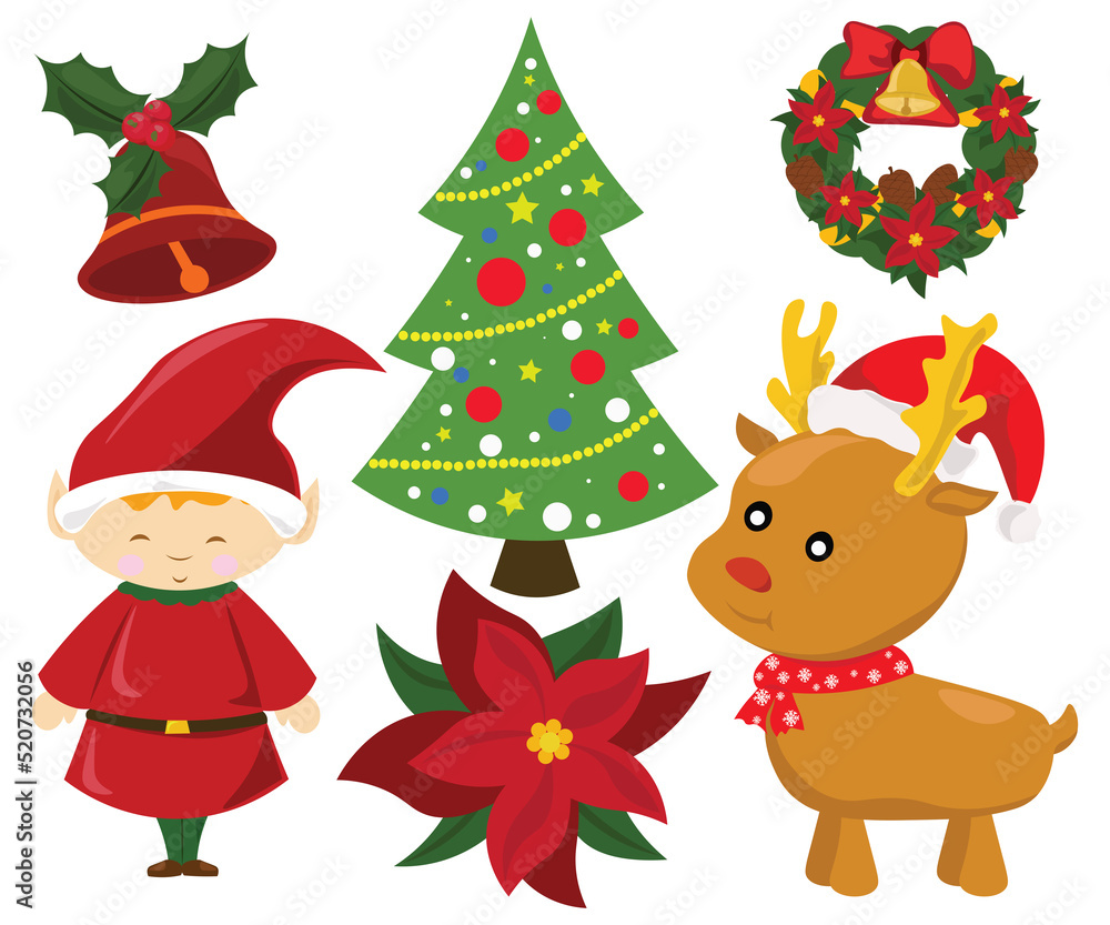 time of year winter set new year holiday christmas time of year winter set new year holiday christmas