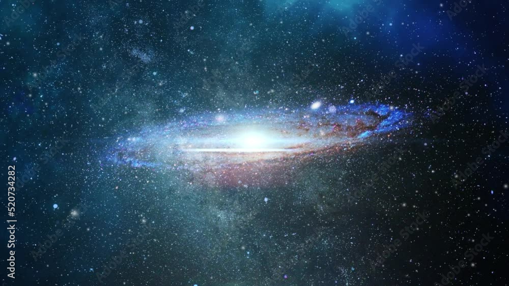 4k view of galaxy that moves floating in the universe 4k view of galaxy that moves floating in the universe