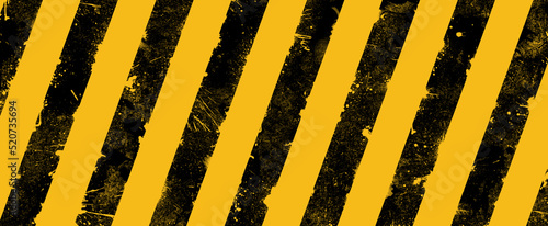 abstract background with hazard stripes	 photo