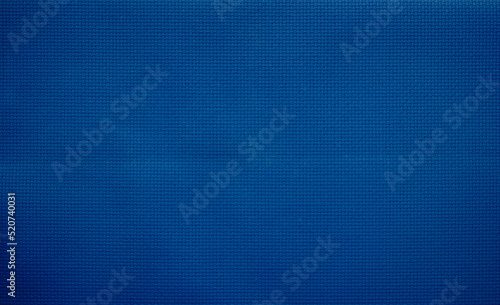 Blue fabric texture for background used. Pattern blue dark denim, linen, natural cotton satin textile textured.