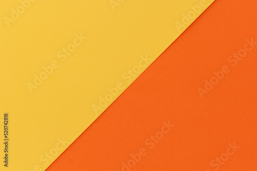 Orange and yellow color paper background