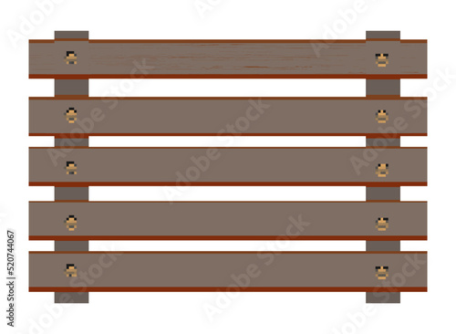 
set cartoon farm village vintage brown gates. 

illustration collection timbers barriers. railing 

vintage home door entrance 
