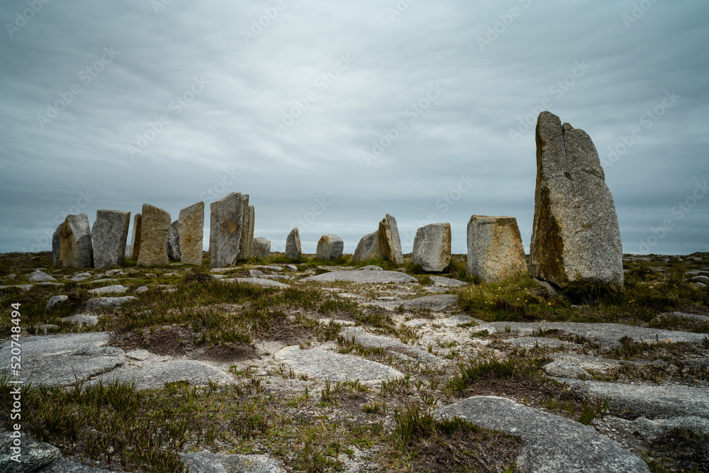 the megalith site of Tobar Dherbhile on the Mullet Peninsula of County Mayo in Ireland the megalith site of Tobar Dherbhile on the Mullet Peninsula of County Mayo in Ireland
