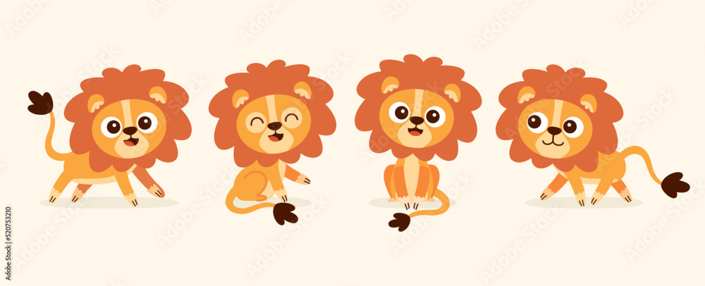 Cartoon Drawing Of A Lion
