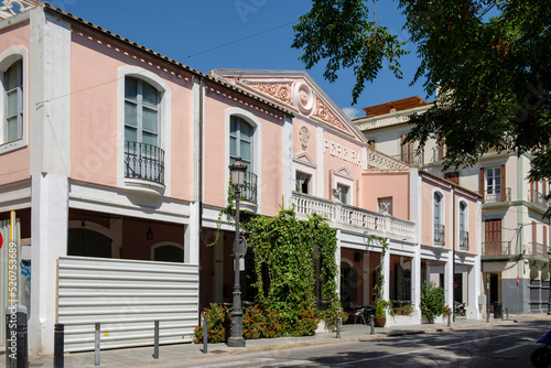 teatro Pereyra, 1898, bien de interes cultural, Ibiza, balearic islands, Spain