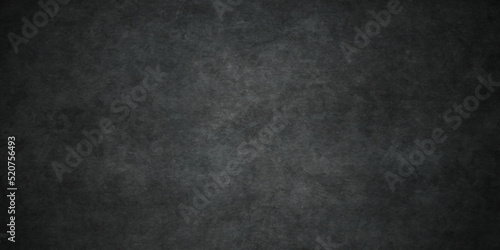 Black stone concrete grunge texture and backdrop background anthracite panorama. Panorama dark grey black slate background or texture.