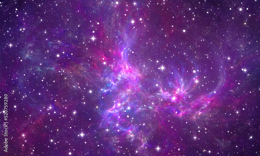 Obraz premium background with stars