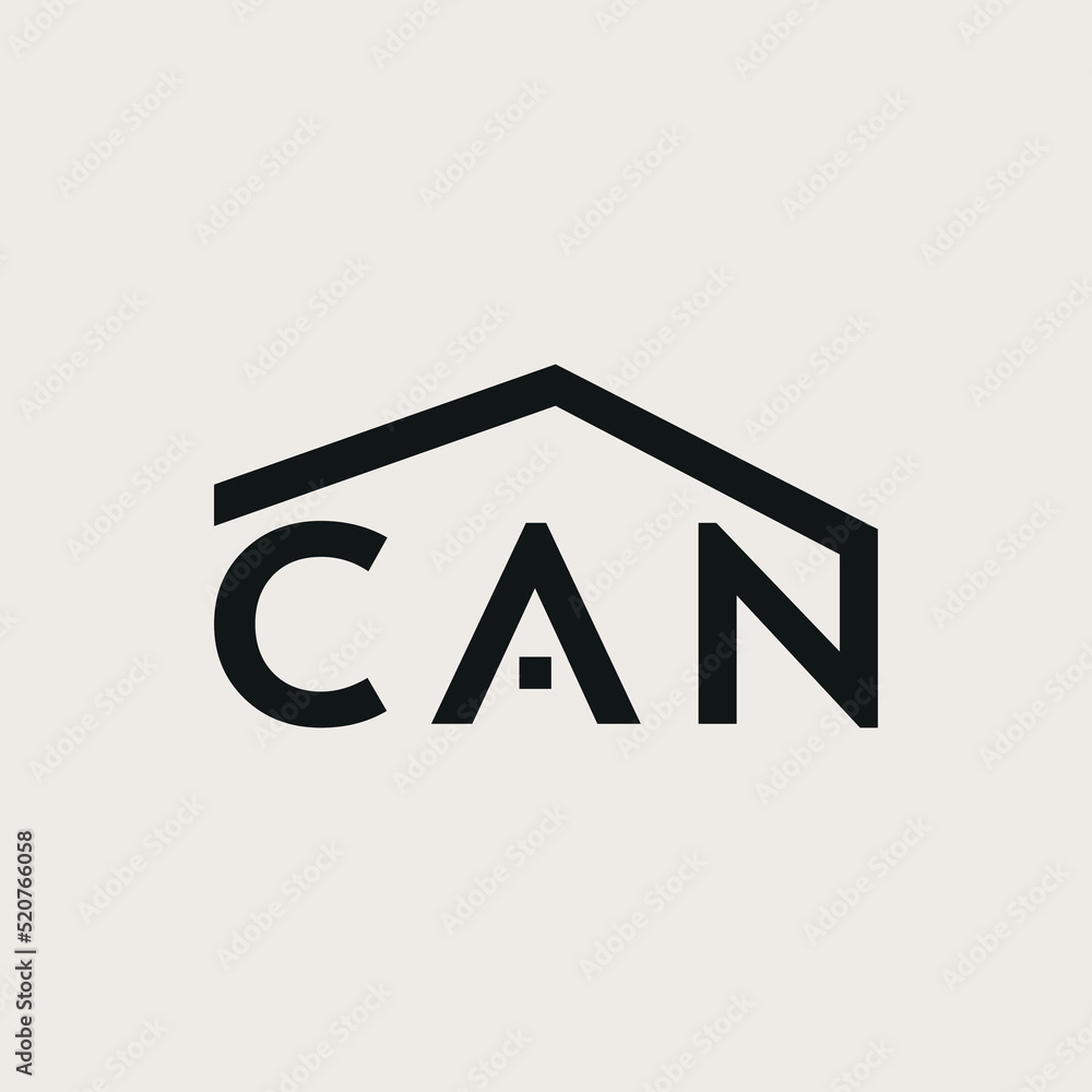C, A, N -CAN- Harflerinden Oluşan İnşaat Logo Tasarımı C, A, N -CAN- Harflerinden Oluşan İnşaat Logo Tasarımı