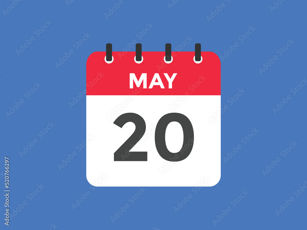 may 20 Calendar icon Design. Calendar Date 20th may. Calendar template
may 20 Calendar icon Design. Calendar Date 20th may. Calendar template