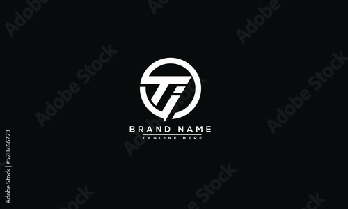 Logo design letter TI . Elegant modern. Vector template.