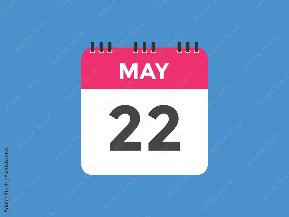 may 22 Calendar icon Design. Calendar Date 22th may. Calendar template
may 22 Calendar icon Design. Calendar Date 22th may. Calendar template