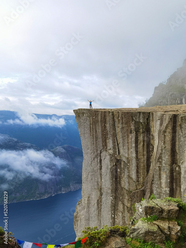 Pulpit rock of Norway