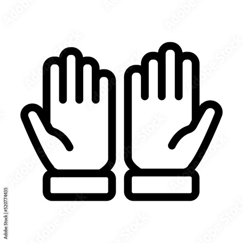 protective gloves icon