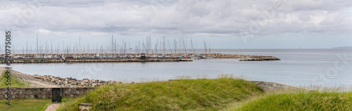 leisure harbor on Oresund sea, Helsingor, Denmark