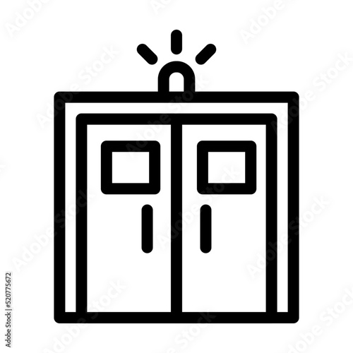 ICU Room Icon Design