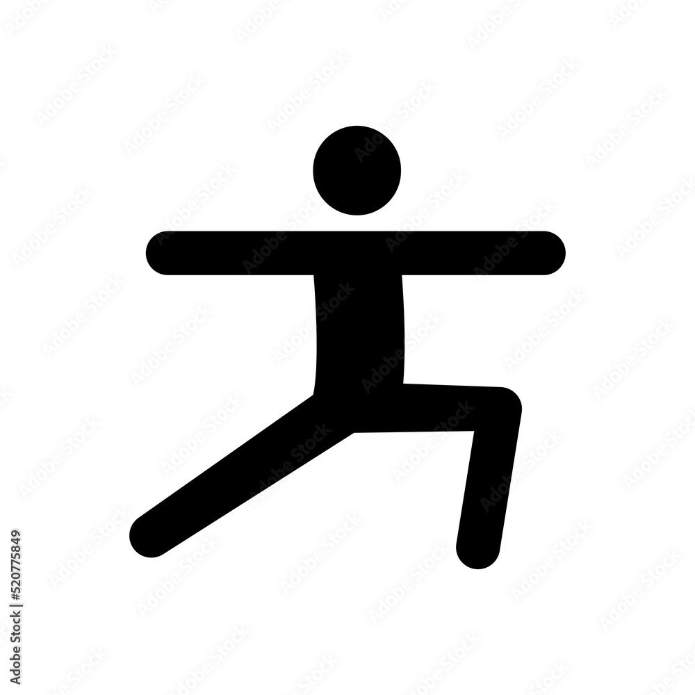 Yoga pictogram icon man. Yoga pose, meditate practice, relax pictogram man. Health, meditate, concentrate symbol. Vector illustration. Yoga pictogram icon man. Yoga pose, meditate practice, relax pictogram man. Health, meditate, concentrate symbol. Vector illustration.