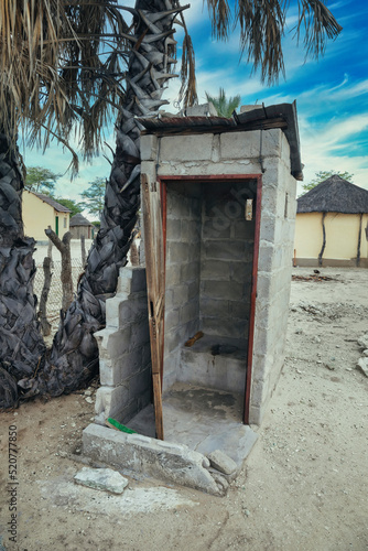 Canvastavla pit latrine