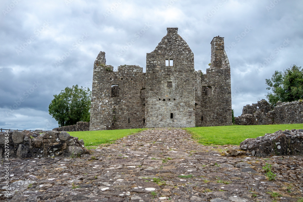 The beautiful Tully Castle by Enniskillen, County Fermanagh in Northern Ireland The beautiful Tully Castle by Enniskillen, County Fermanagh in Northern Ireland