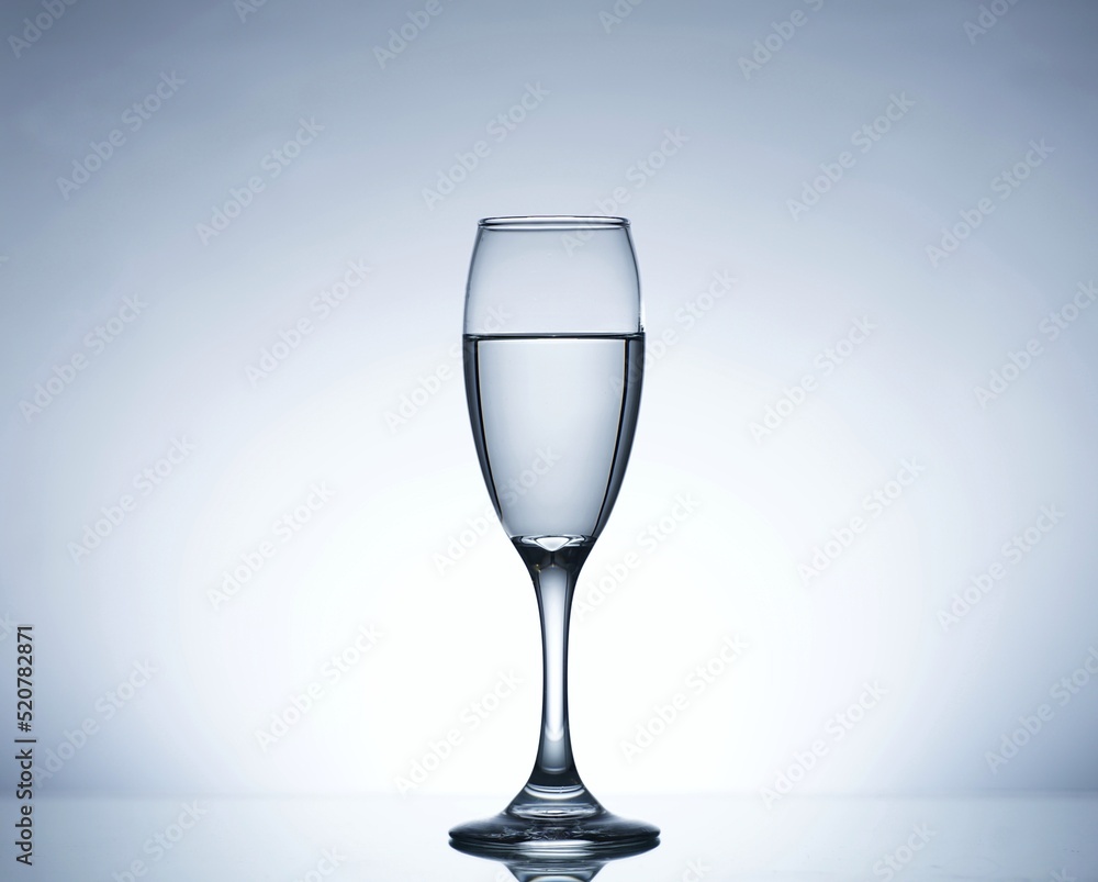 Obraz premium Photo of pouring water into GLASS