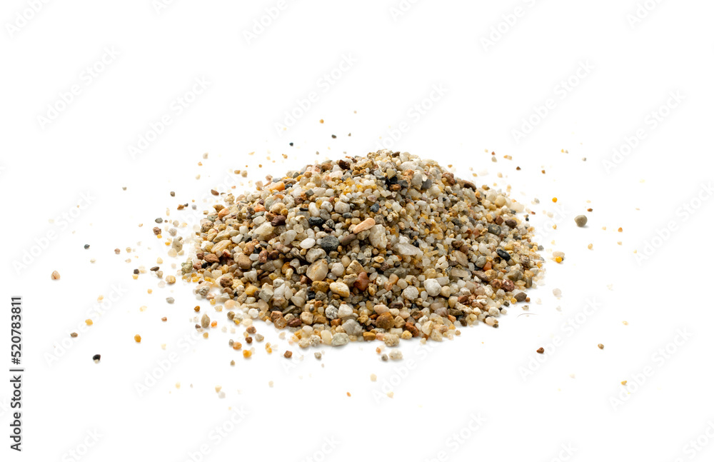 Coarse Sand Isolated Coarse Sand Isolated