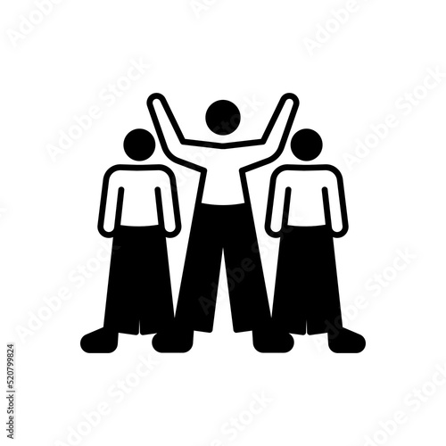 Superior icon in vector. Logotype