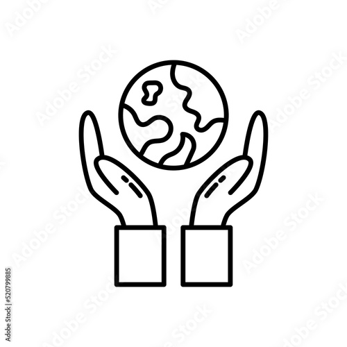 Social Responsibility icon in vector. Logotype