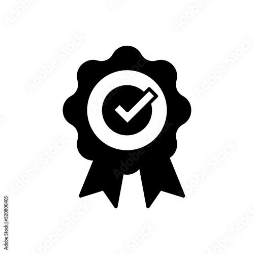 Verified icon in vector. Logotype