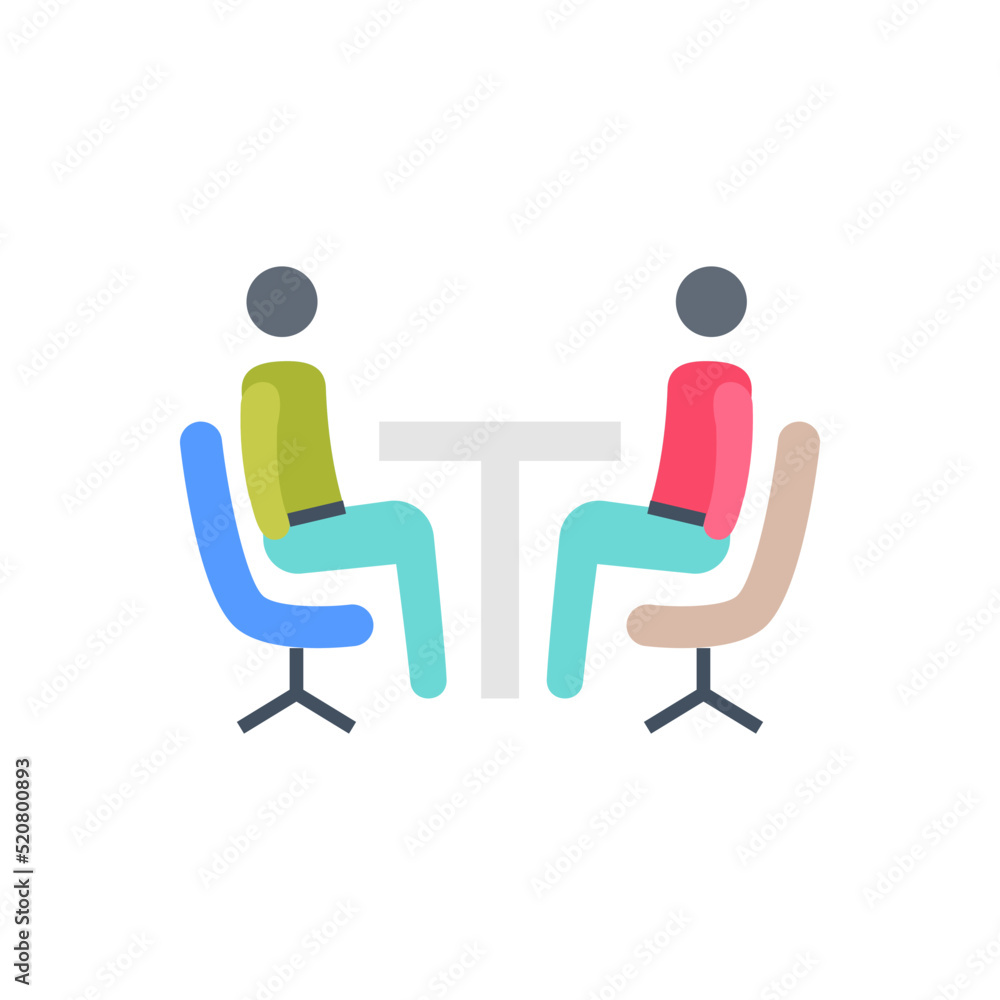 Fototapeta premium Business Meeting icon in vector. Logotype