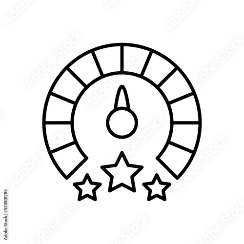 Performance icon in vector. Logotype