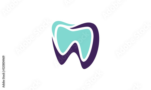 Dental logo template. Concept of the Dentist Logo