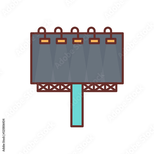 Advertisement icon in vector. Logotype