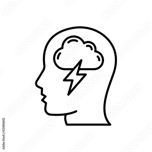 Smart Thinking icon in vector. Logotype
