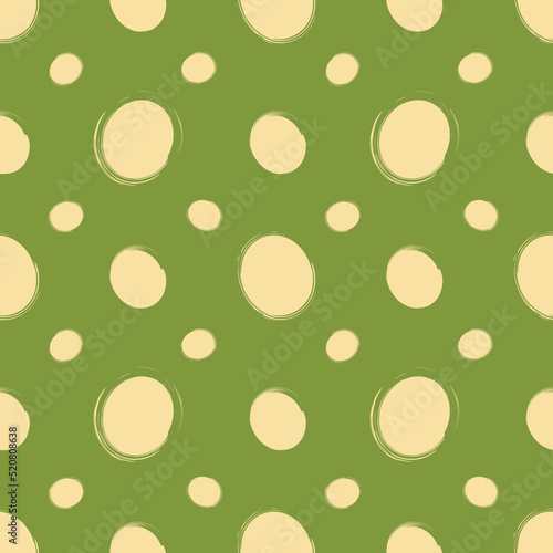 Seamless pattern with brush strokes elements Vector illustration