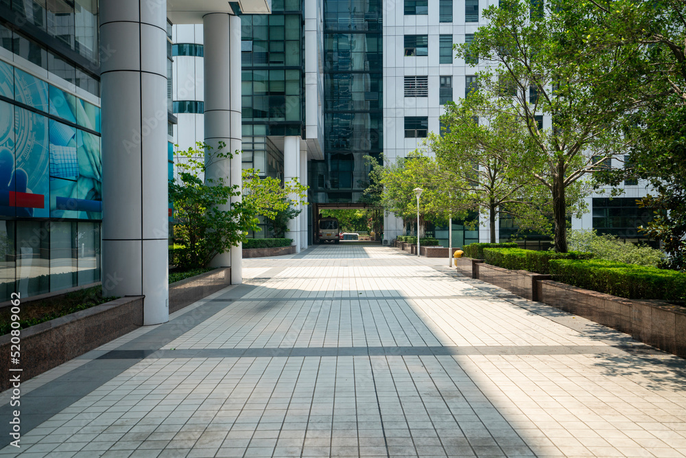 Green environment of office buildings in science and technology park, Chongqing, China