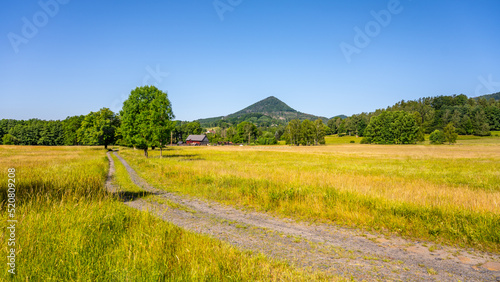 Panoramic view of Klic Mountain photo