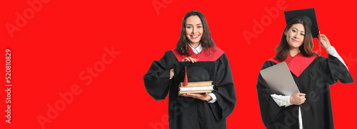 Female graduating students ...