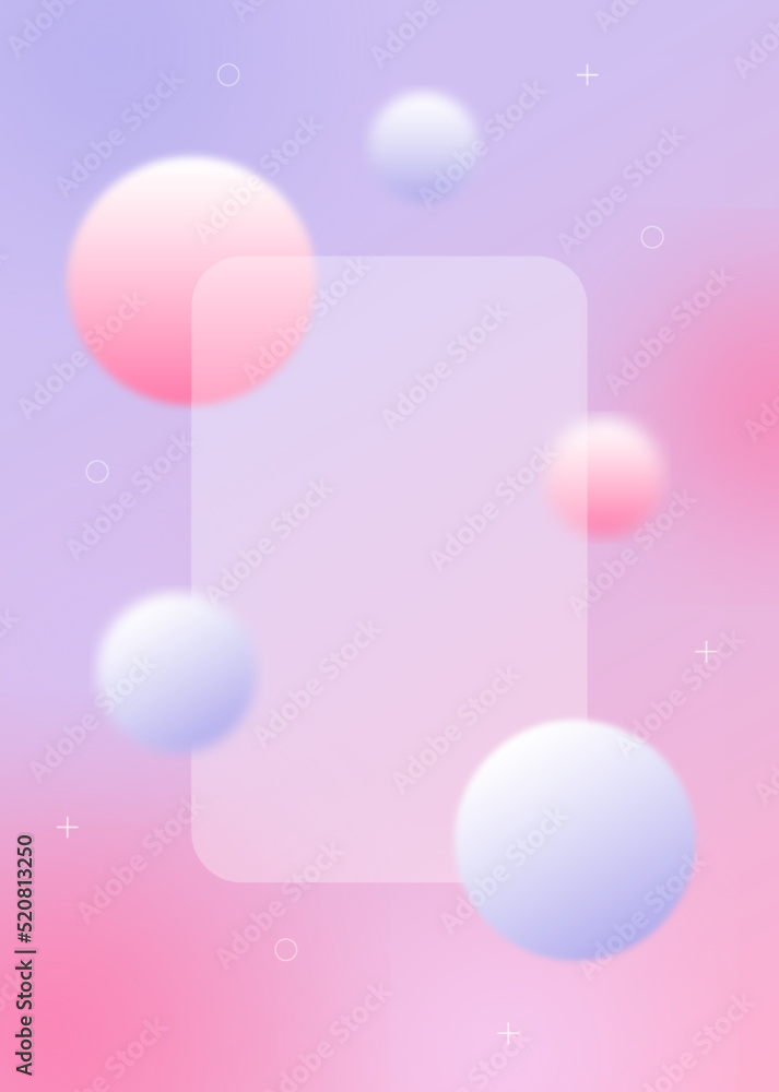 Abstract pastel background with place for text