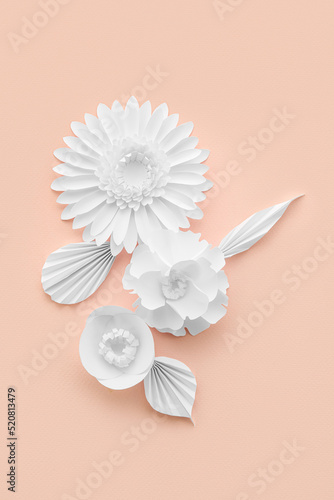 Composition with origami fl...