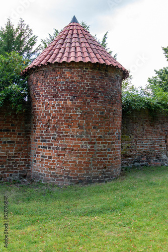 Reste der alten Stadtmauer von Gardelegen in Sachsen-Anhalt