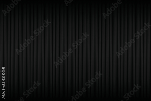 Fotografie, Obraz Black Curtain Background