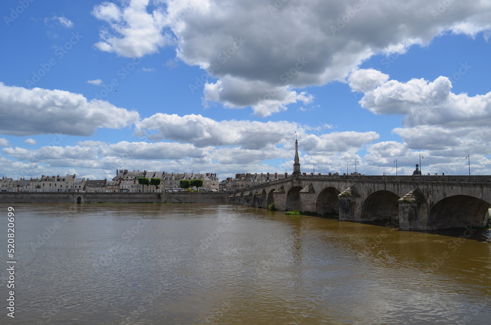 bridge on Loire river