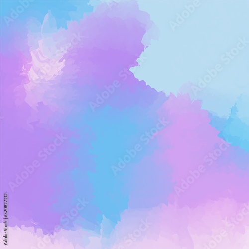 Abstract colorful watercolor background. Color splashing in the paper.