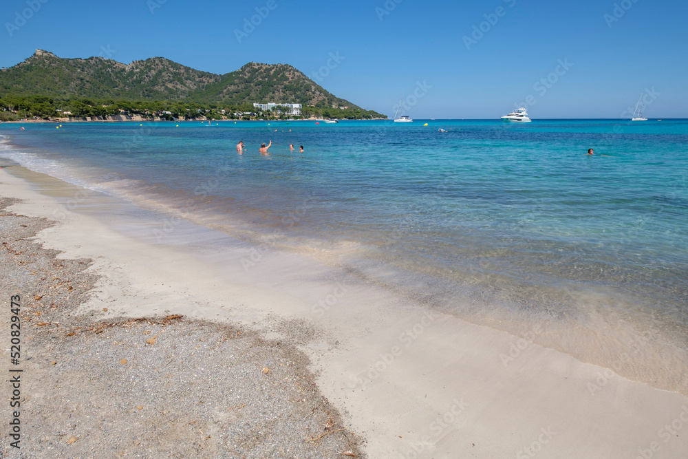 playa de Es Ribell,  Cala sa Marjal, Costa de los Pinos, Son Servera, mallorca, balearic islands, spain