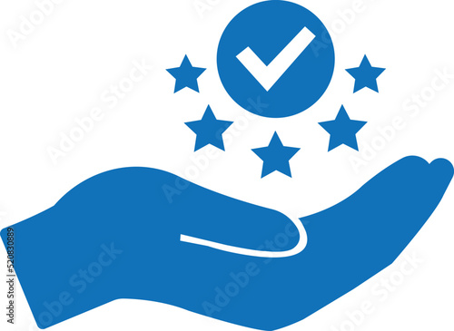 Modern value icon, top service rating icon. Service offer. Best option. Minimal icon