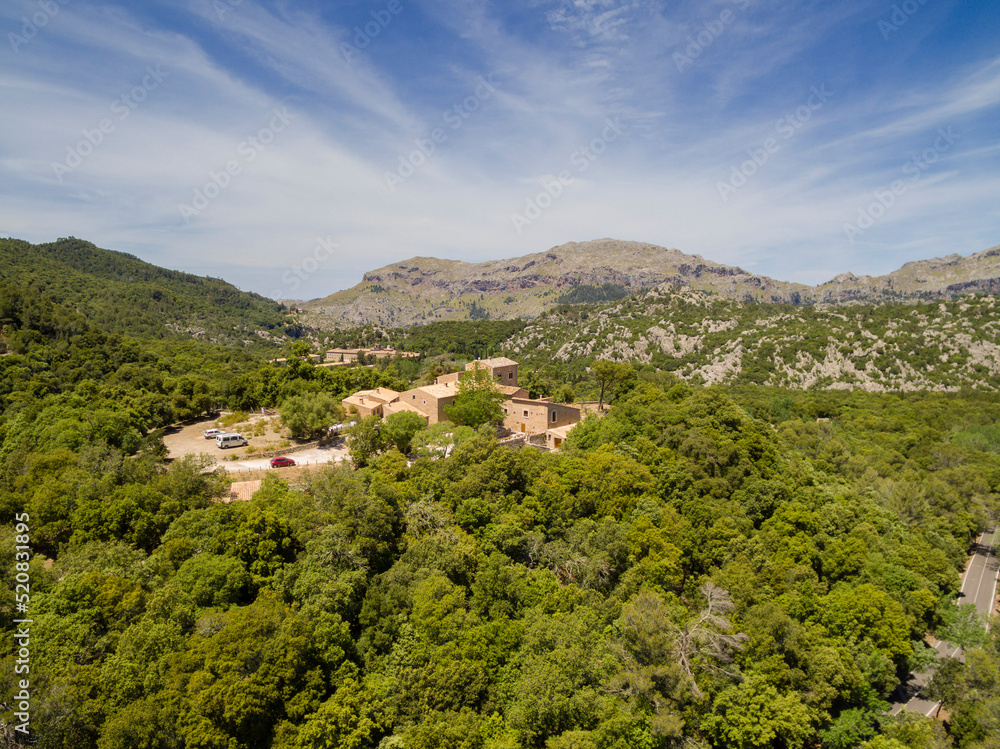 refugio de Son Amer , municipio de Escorca, sierra de Tramuntana, Mallorca, balearic islands, spain, europe