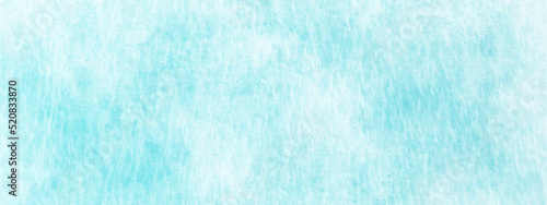 Beautiful and shinny watercolor shades sky blue background, bright and cloudy blue paper texture, creative and decorative blue watercolor background with scratches.